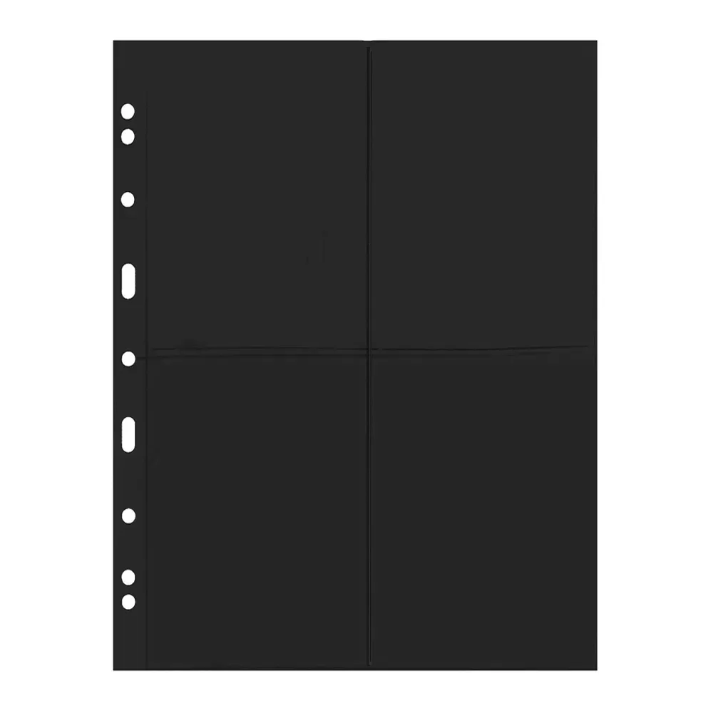 

Листы Leuchtturm 333959 Grande 2 ST на 8 банкнот бон и открыток 5 шт