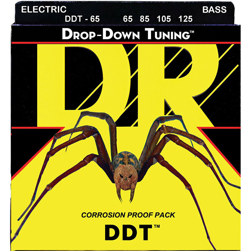 фото Струны для бас-гитары dr string drop-down tuning ddt-65