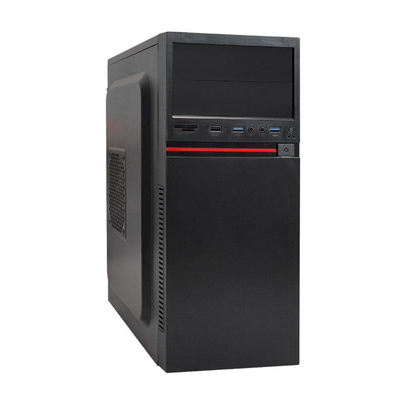 

Корпус компьютерный ExeGate AA-329U2 (EX286450RUS), Black