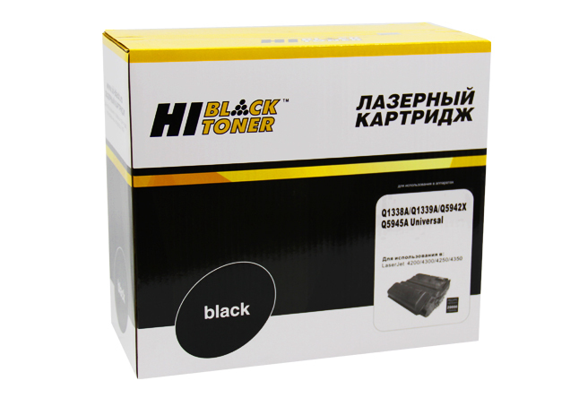 фото Картридж для лазерного принтера hi-black №45a / №38a / №39a / №42a q5945a черный