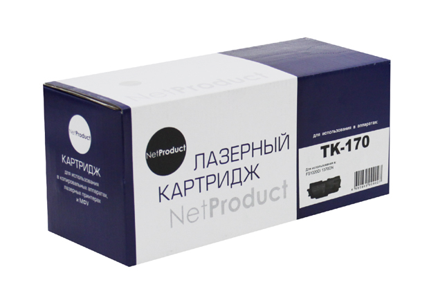 фото Картридж для лазерного принтера netproduct tk-170 черный