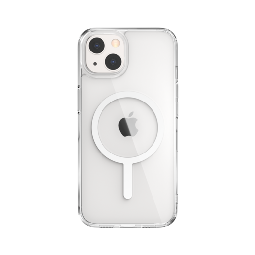 фото Чехол-накладка switcheasy magcrush for на заднюю сторону iphone 13. цвет: белый