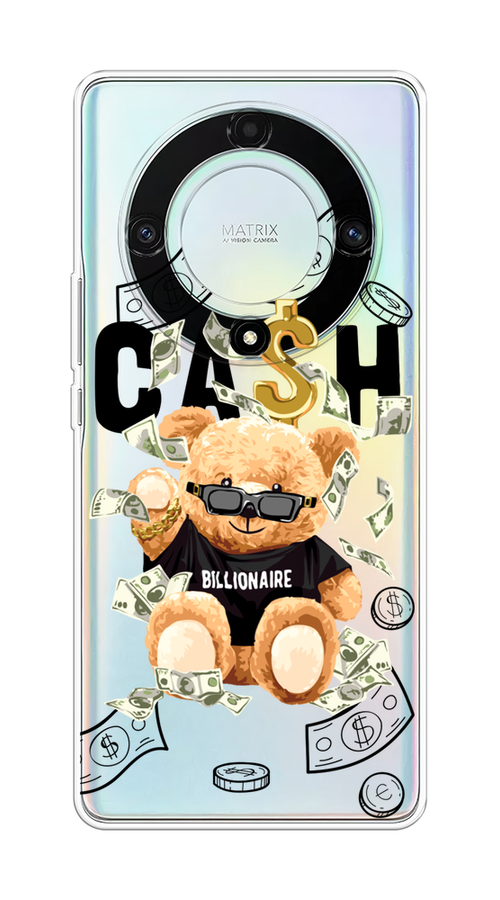 

Чехол на Honor X9A "Big cash", Черный;серый;бежевый, 6120850-6