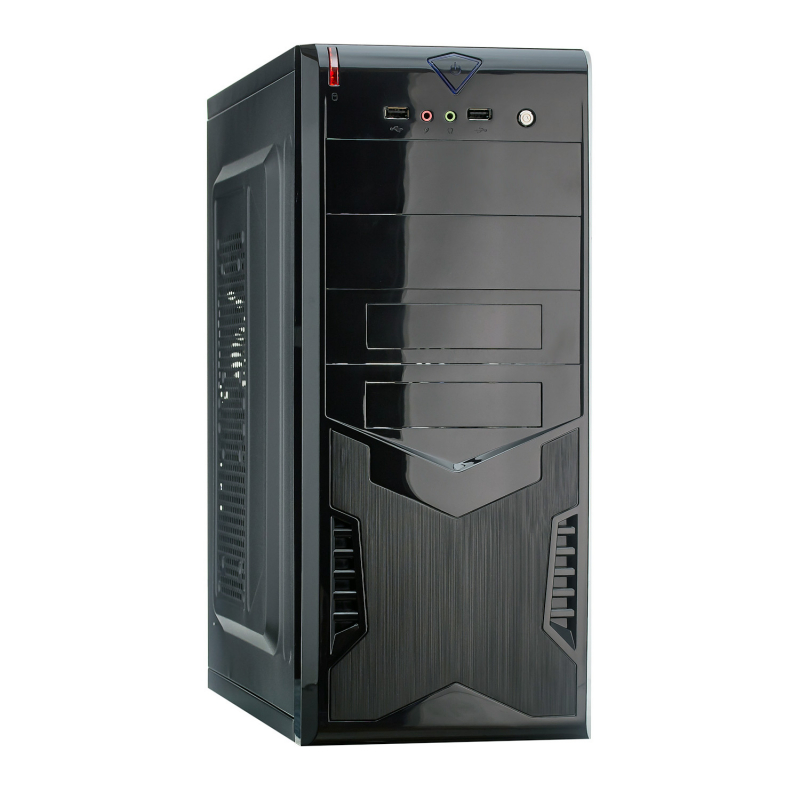 

Корпус компьютерный ExeGate CP-604 (EX280386RUS) Black, CP-604