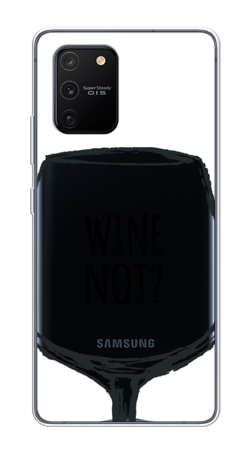 

Чехол на Samsung Galaxy S10 Lite "Wine not white", Белый, 210050-6