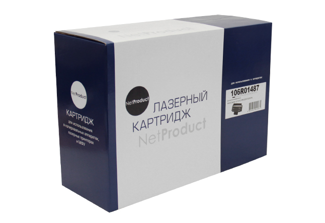 Картридж для лазерного принтера NetProduct 106R01487 черный