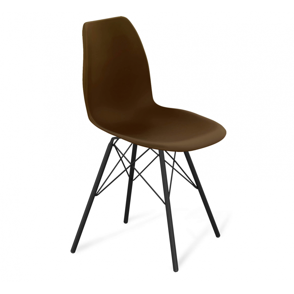 

Стул Sheffilton SHT-ST29/S37-1 202853, коричневый/черный муар, SHT-ST29/S37-1