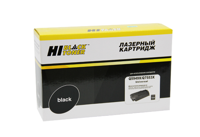 Картридж для лазерного принтера Hi-Black №49X / №53X Q5949X / Q7553X черный