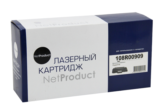 Картридж для лазерного принтера NetProduct 108R00909 черный