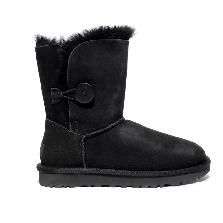 

Угги женские Sacci Bailey Button черные 37 EU, Черный, Bailey Button