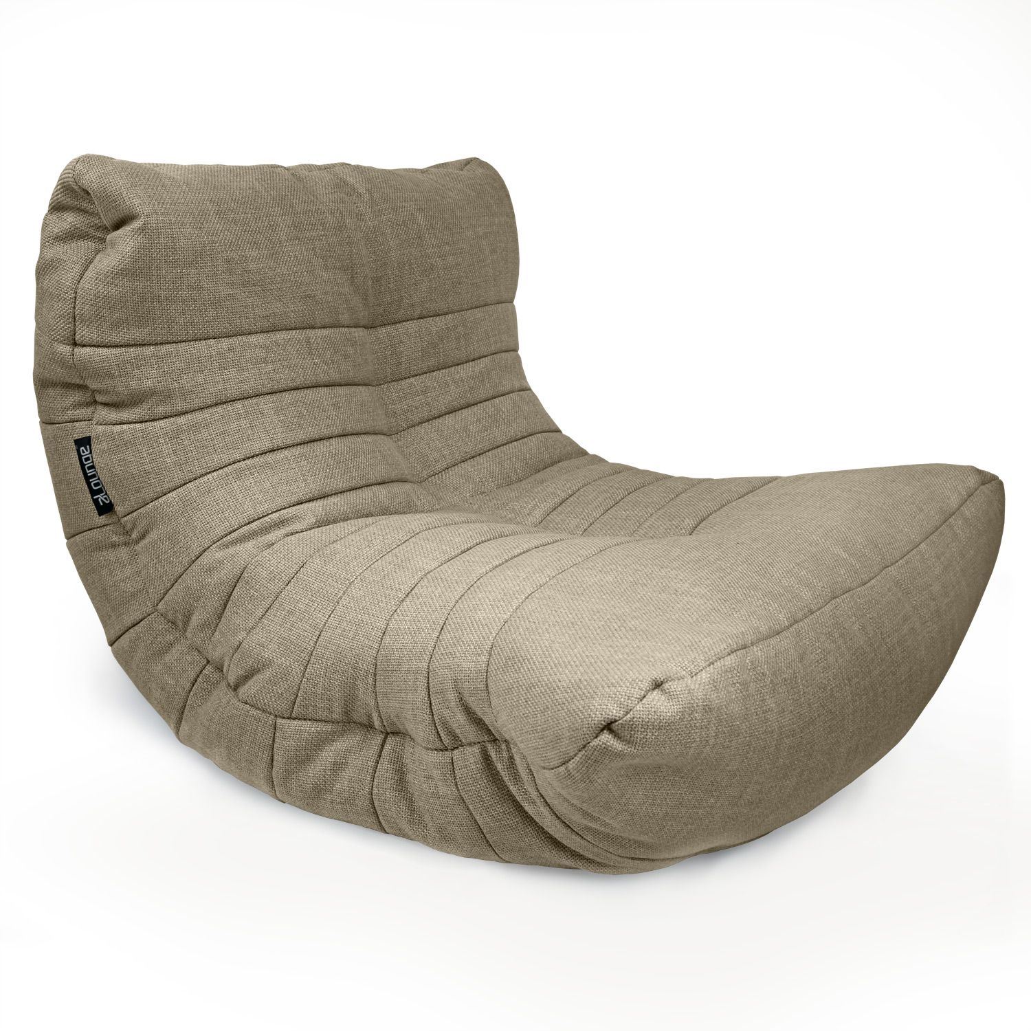 фото Кресло-мешок для отдыха alounge - acoustic sofa - eco weave (рогожка, бежевый) ambient lounge