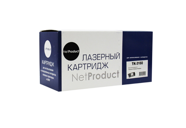 фото Картридж для лазерного принтера netproduct tk-3160 черный