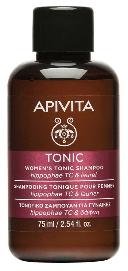 Шампунь для волос APIVITA тонизирующий против выпадения для женщин 75 мл