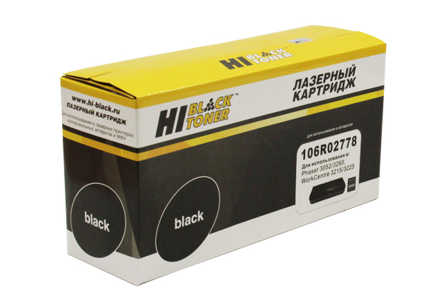 Картридж для лазерного принтера Hi-Black 106R02778 черный