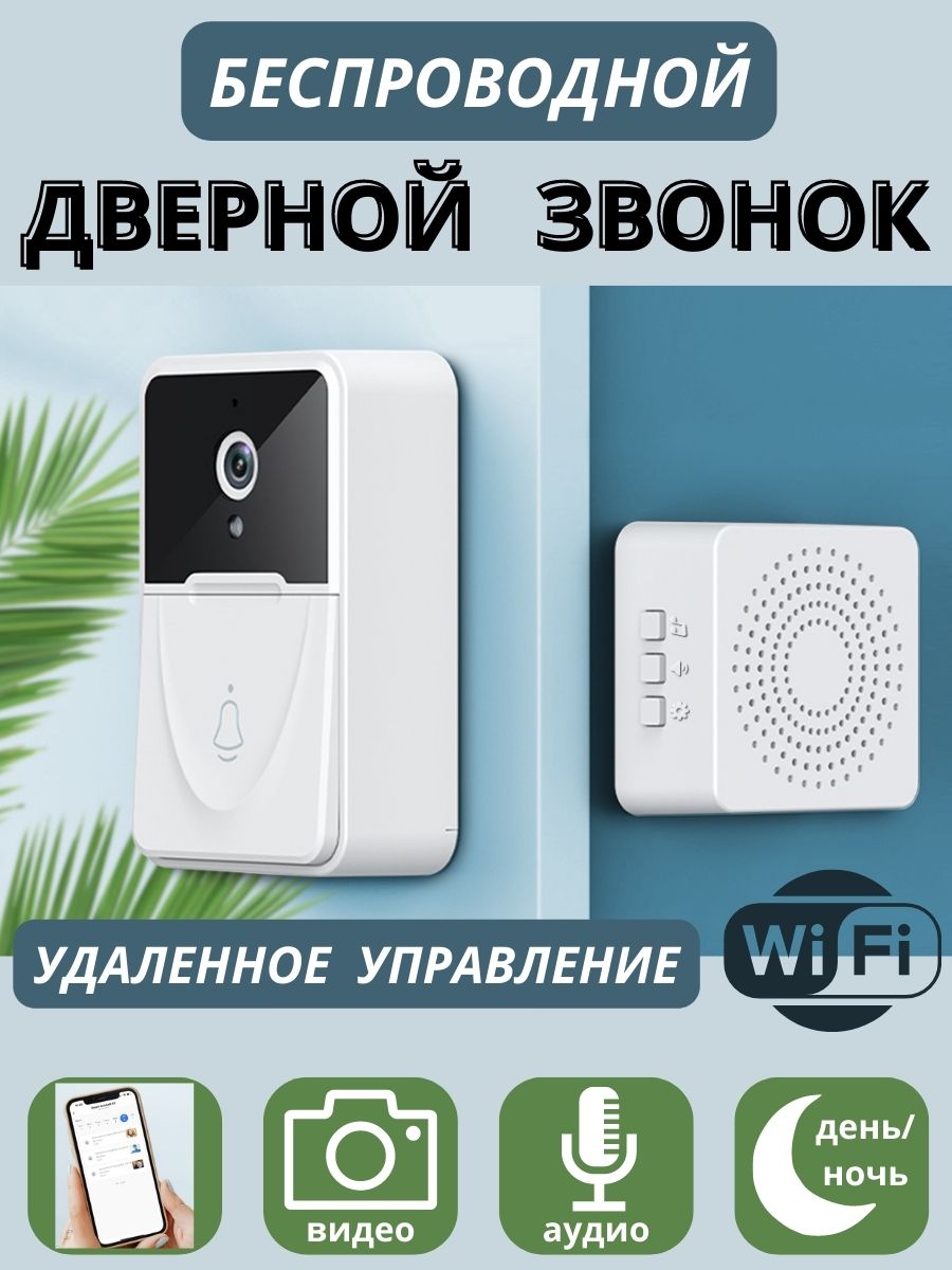 

Видеозвонок беспроводной SAFEBURG EYE-3X видеоглазок с датчиком движения и запись, EYE-3X