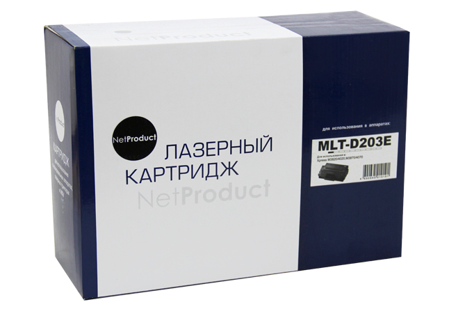 Картридж для лазерного принтера NetProduct MLT-D203E черный