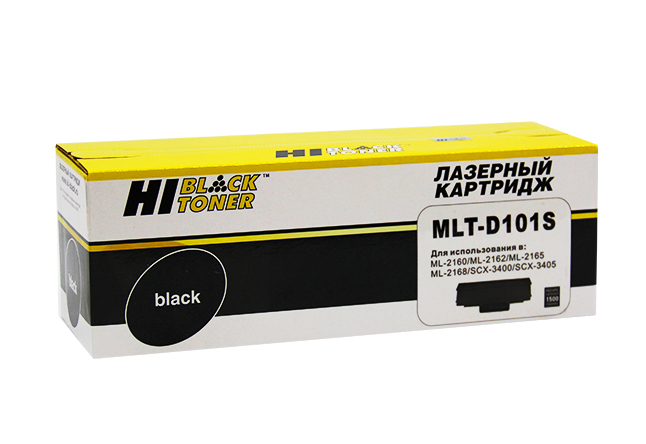 фото Картридж для лазерного принтера hi-black mlt-d101s черный