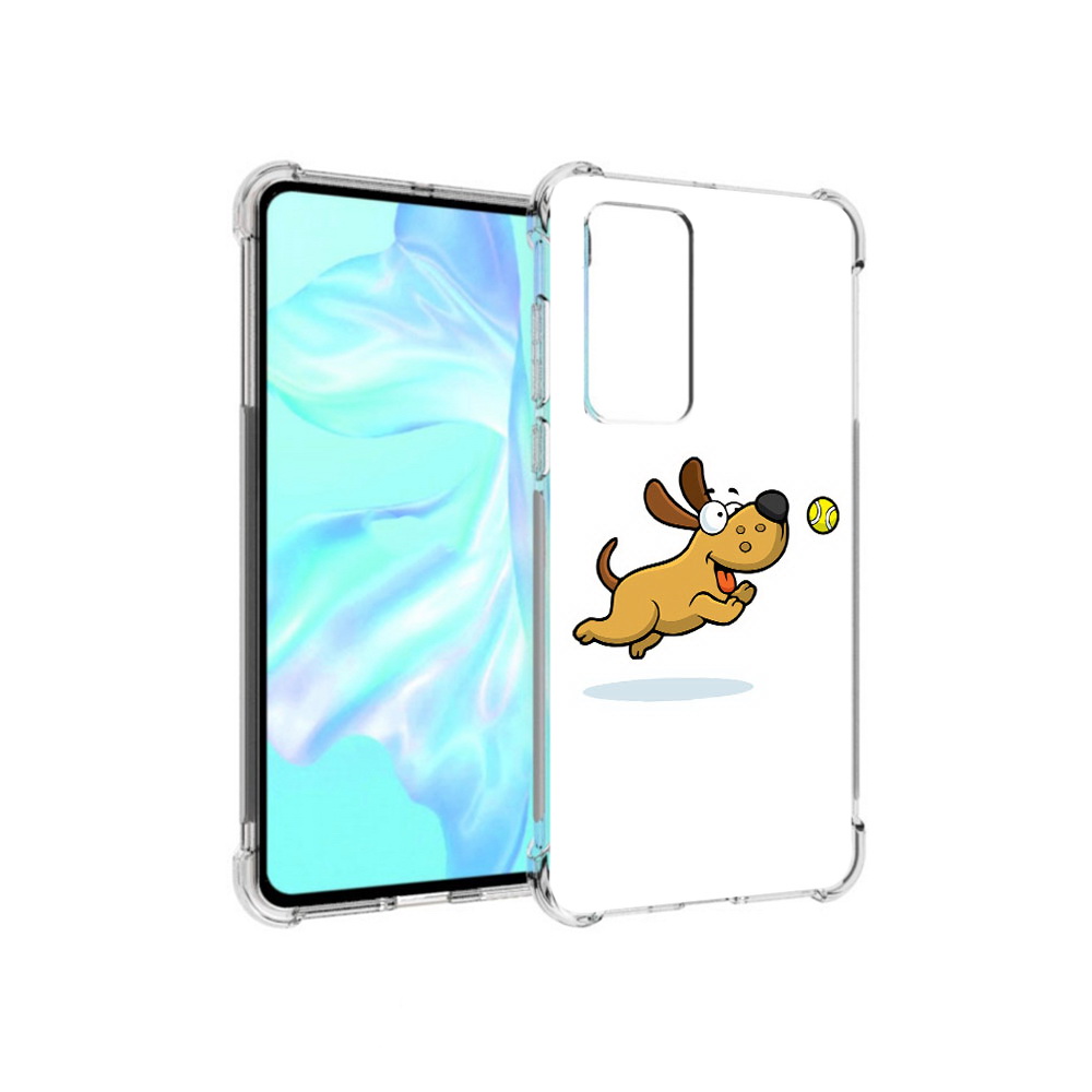 

Чехол MyPads Tocco для Huawei P40 пёсик, Прозрачный, Tocco