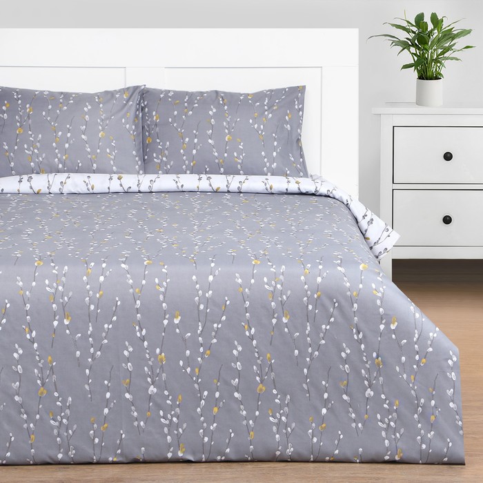 

Постельное бельё Этель евро "Весенний сад" 200х215 см,225х240 см,50х70± 3 см - 2 шт, новос