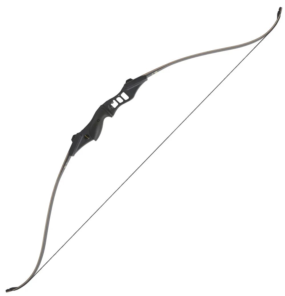 

Короткий традиционный лук Bowmaster Rebel 30 фунтов (13.5 кг), Черный