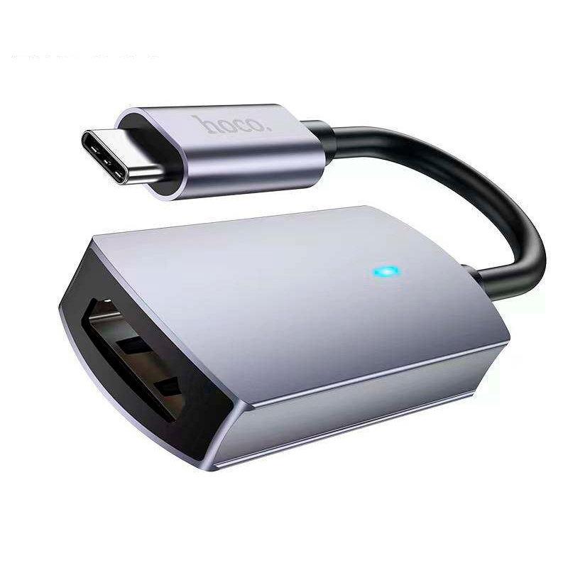 Переходник NoBrand USB Type-C - HDMI вилка-розетка м 100043248998 серый