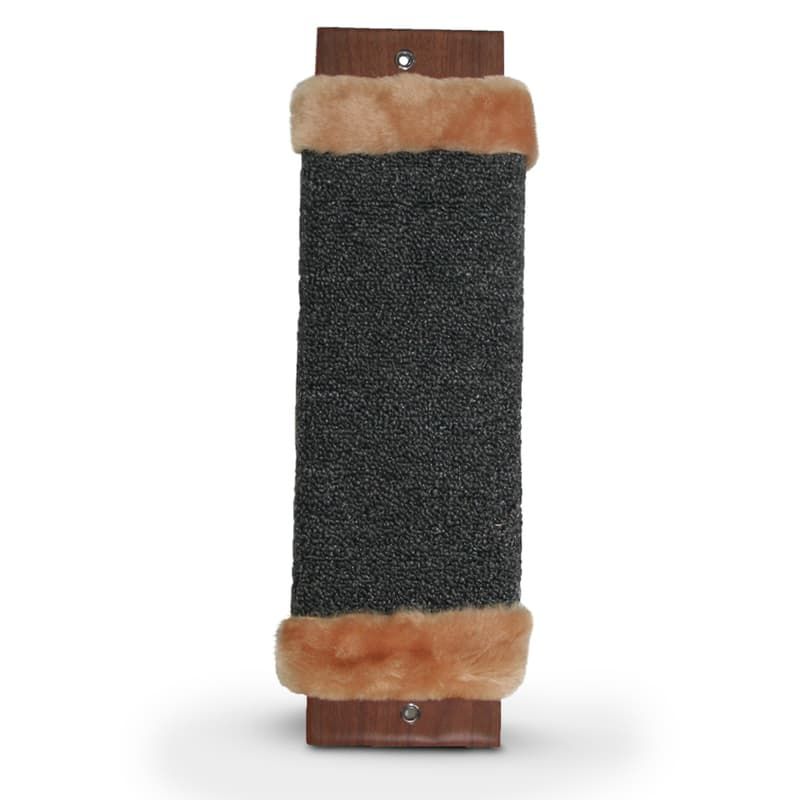 

Когтеточка Toto плоская малая с мехом, цвета ассорти, В ассортименте