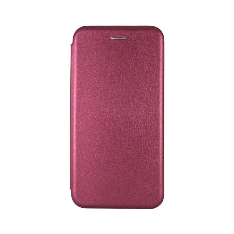 

Чехол-книжка Samsung Galaxy M32 Fashion Case кожаная боковая малиновая, Красный