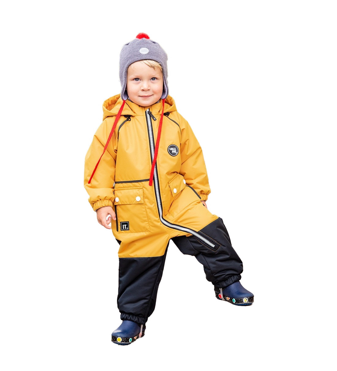 

Комбинезон для мальчиков NikaStyle цв. желтый р-р. 86, 8м0521