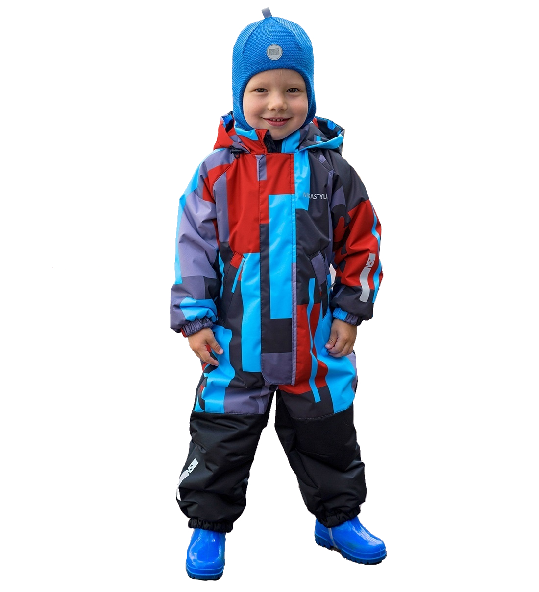 

Комбинезон для мальчиков NikaStyle цв. красный р-р. 92, 8м1121