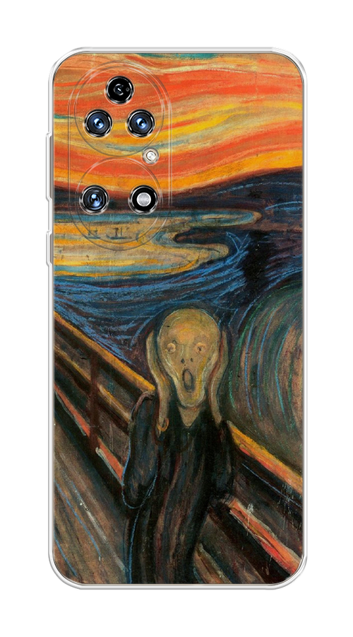 

Чехол Awog на Huawei P50 "Крик", Оранжевый;синий;серый, 6104950-9