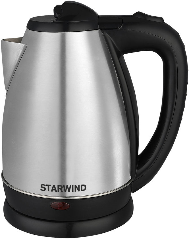 фото Чайник электрический starwind sks2770 black/silver