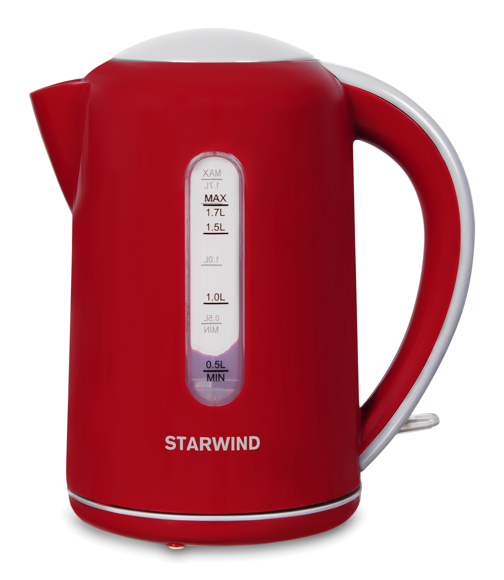 Чайник электрический STARWIND SKG1021 1.7 л Red, Gray