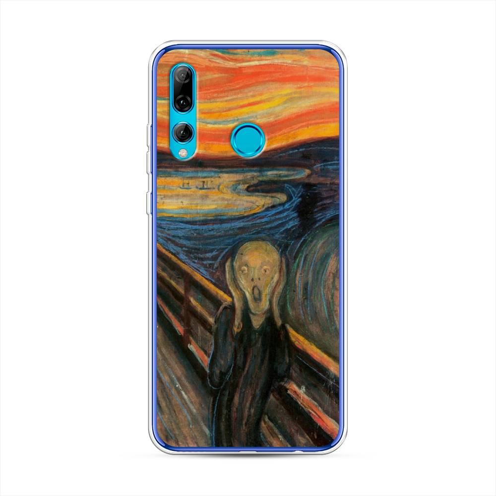 фото Чехол awog "крик" для huawei p smart plus 2019