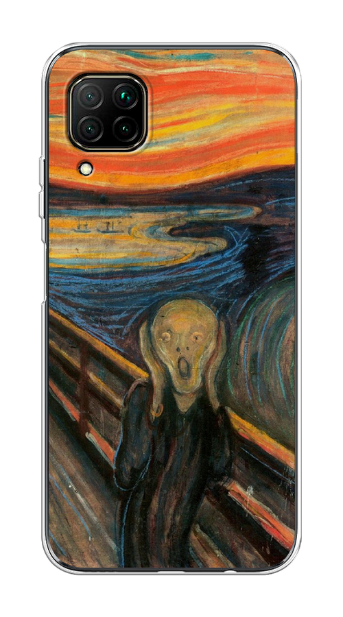 

Чехол Awog на Huawei Nova 6 SE "Крик", Оранжевый;синий;серый, 611750-9
