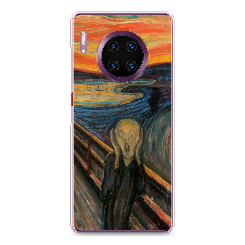 

Чехол Awog на Huawei Mate 30 Pro "Крик", Оранжевый;синий;серый, 610450-9