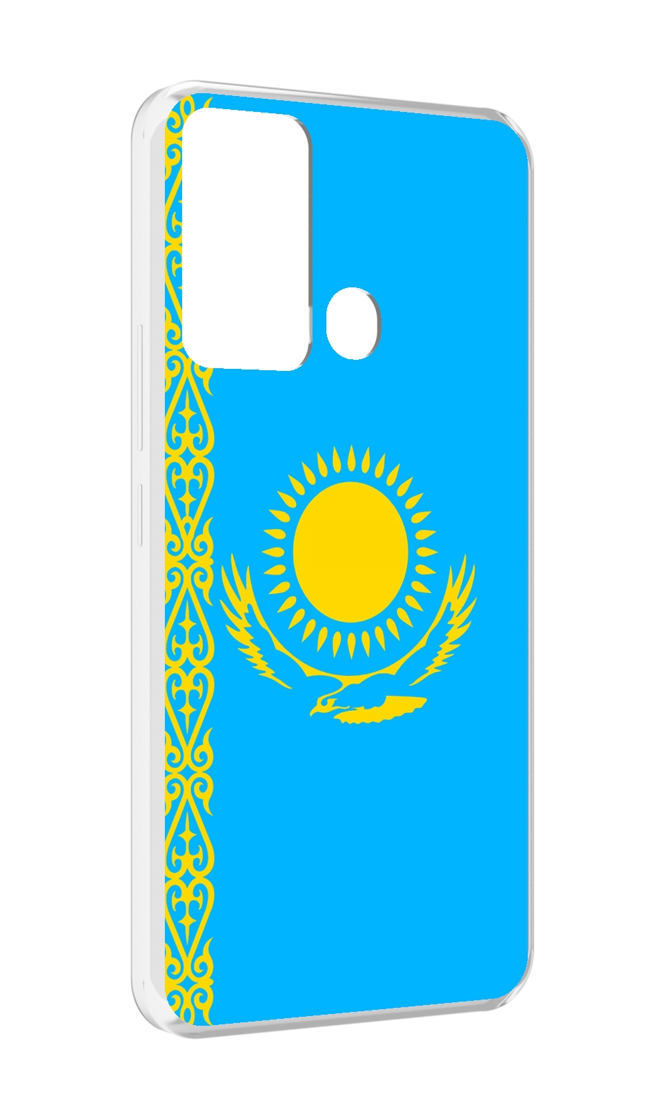 

Чехол MyPads флаг Казахстана-1 для Infinix Hot 12i, Прозрачный, Tocco