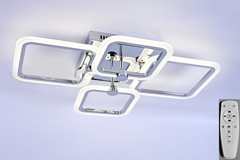 

19423/2+2 - SX CR led (10W) Люстра потолочная