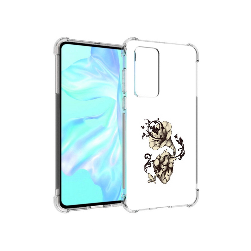 

Чехол MyPads Tocco для Huawei P40 Граммофон, Прозрачный, Tocco