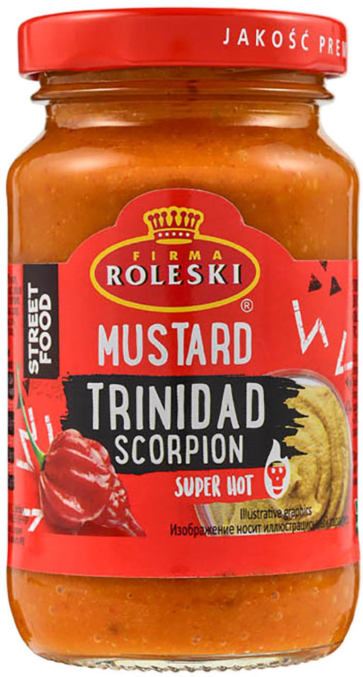 

Горчица Roleski trinidad scorpion 210г