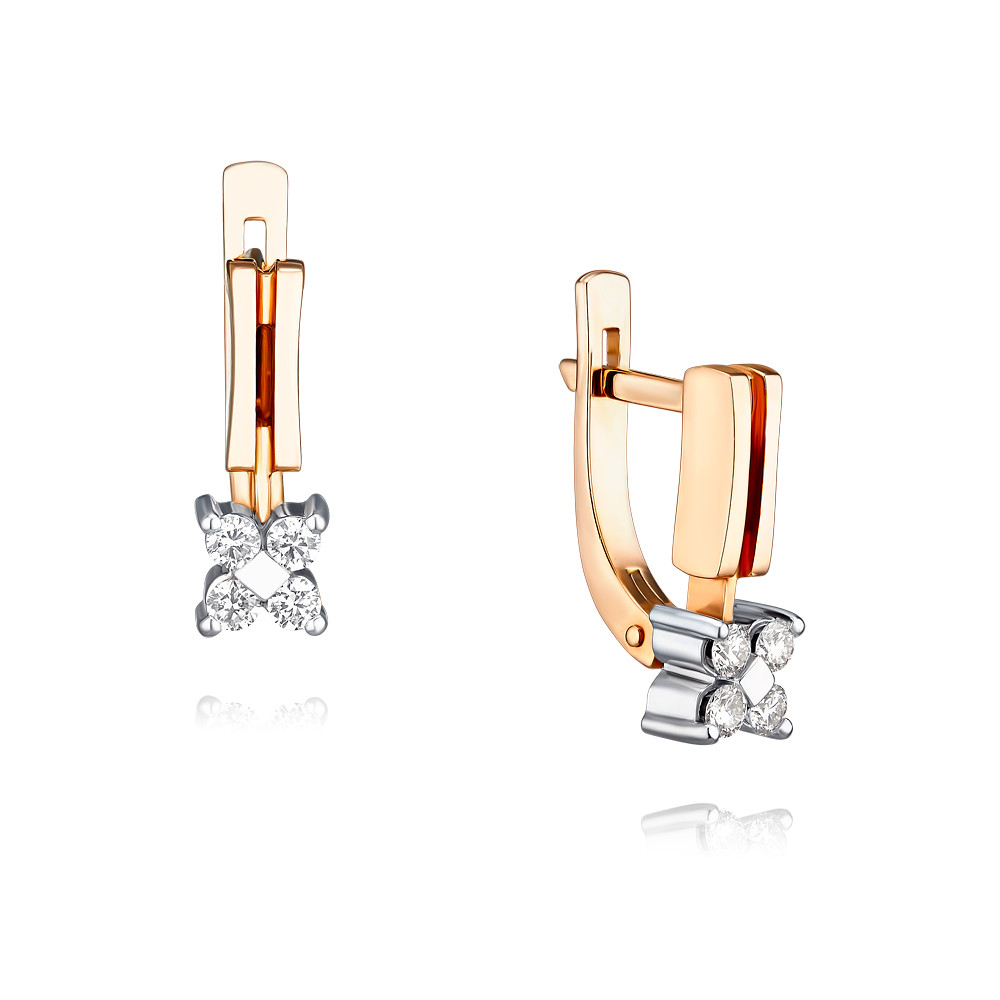 

Серьги из золота ADAMAS 2456336/01-А50Д-41, бриллиант, 2456336/01-А50Д-41
