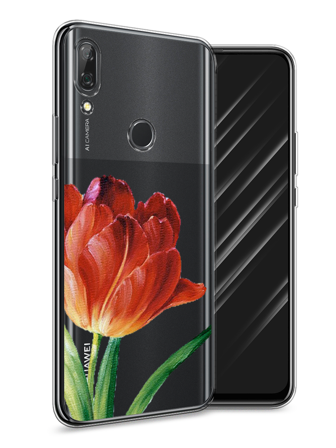 

Чехол Awog на Huawei P Smart Z "Красный тюльпан", Оранжевый;зеленый, 69450-8
