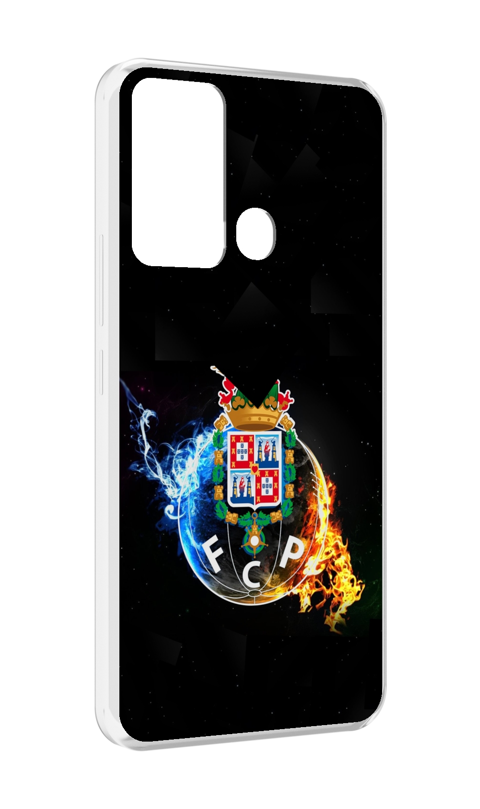 

Чехол MyPads фк порту для Infinix Hot 12i, Прозрачный, Tocco