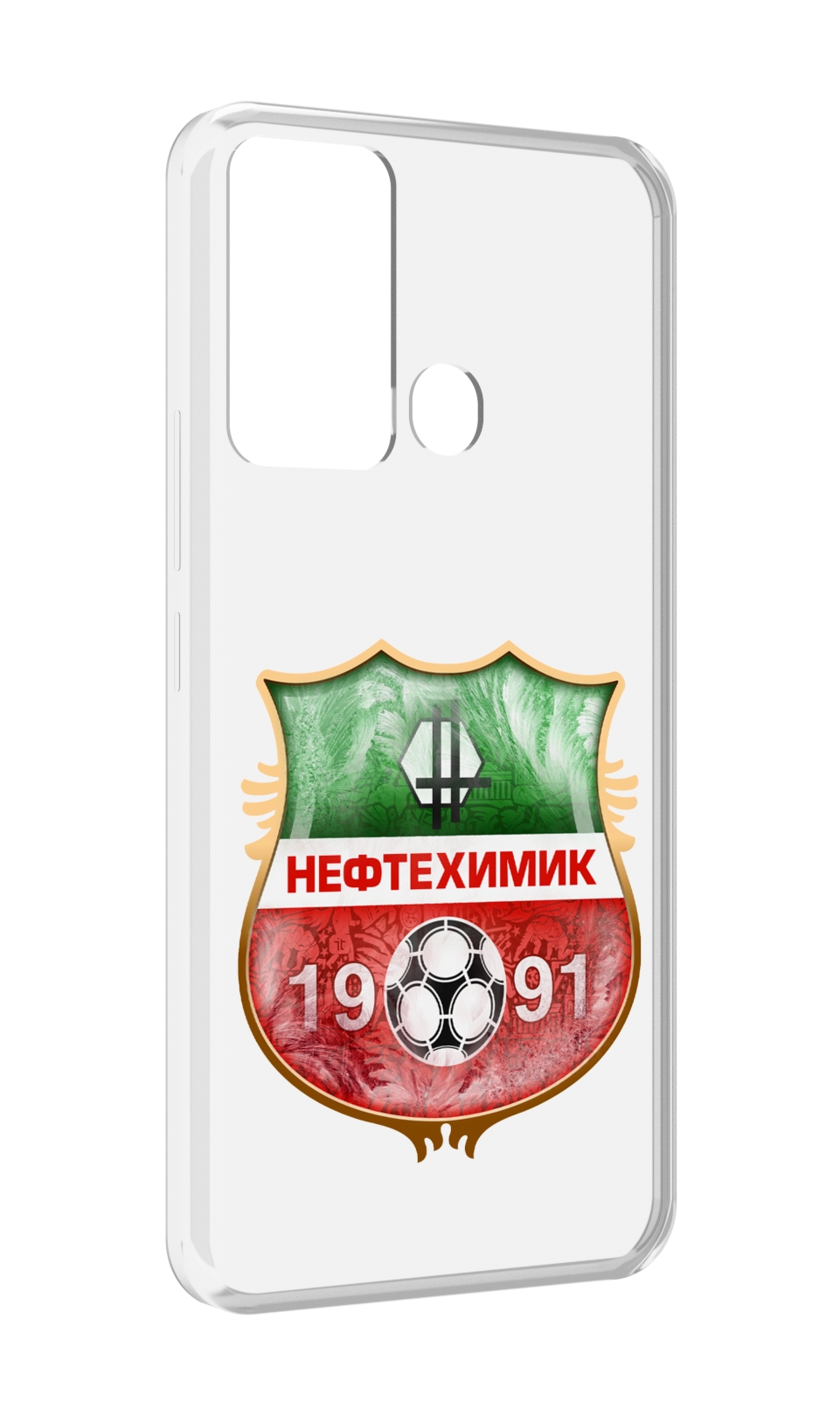 

Чехол MyPads фк нефтехимик нижнекамск для Infinix Hot 12i, Прозрачный, Tocco