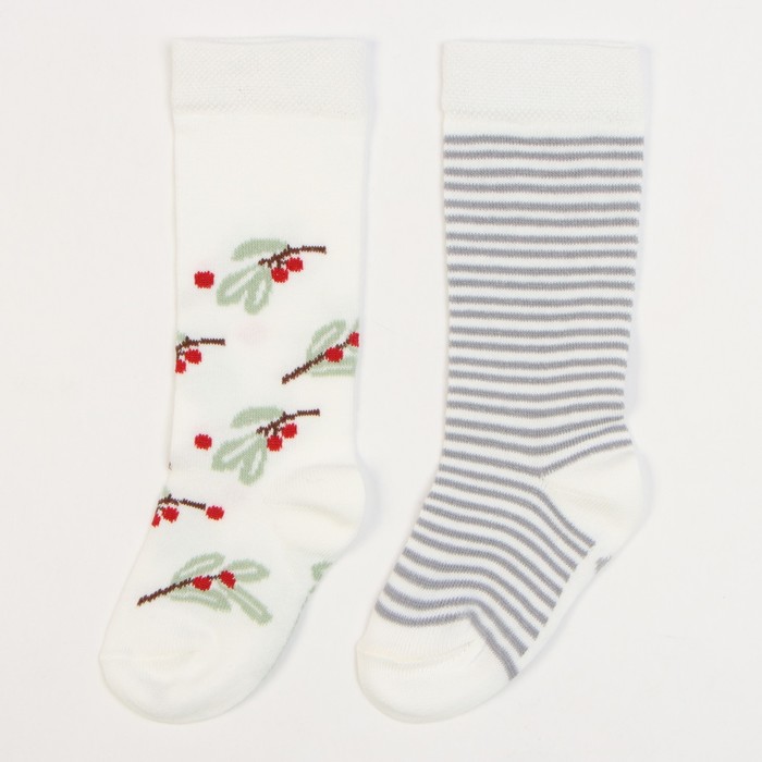 

Гольфы детские Крошка Я Christmas, белый, 20, Christmas