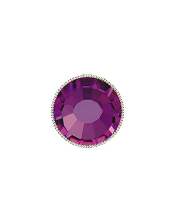 Стразы Amethyst, 50шт 3,0-3,2  SS12 (Цв: Фиолетовый) декор для творчества стекло стразы тёмно фиолетовый d 2 4 8 мм н р 1188 шт 6х8х1 5 см