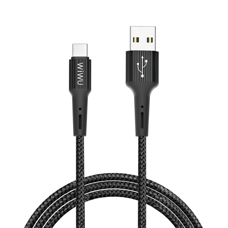 фото Кабель usb - type-c wiwu g20 type-c 1.2 м черный