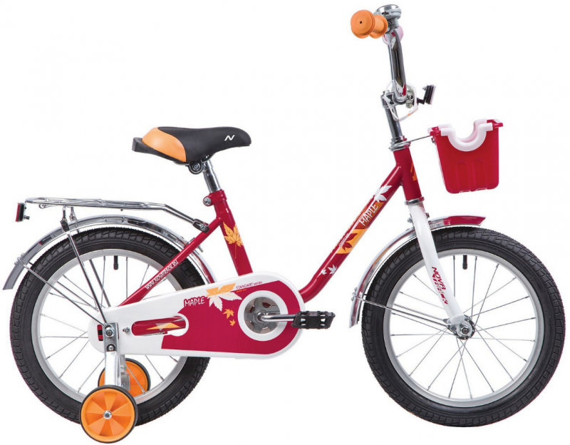 

Велосипед 16" Novatrack MAPLE красный RD9