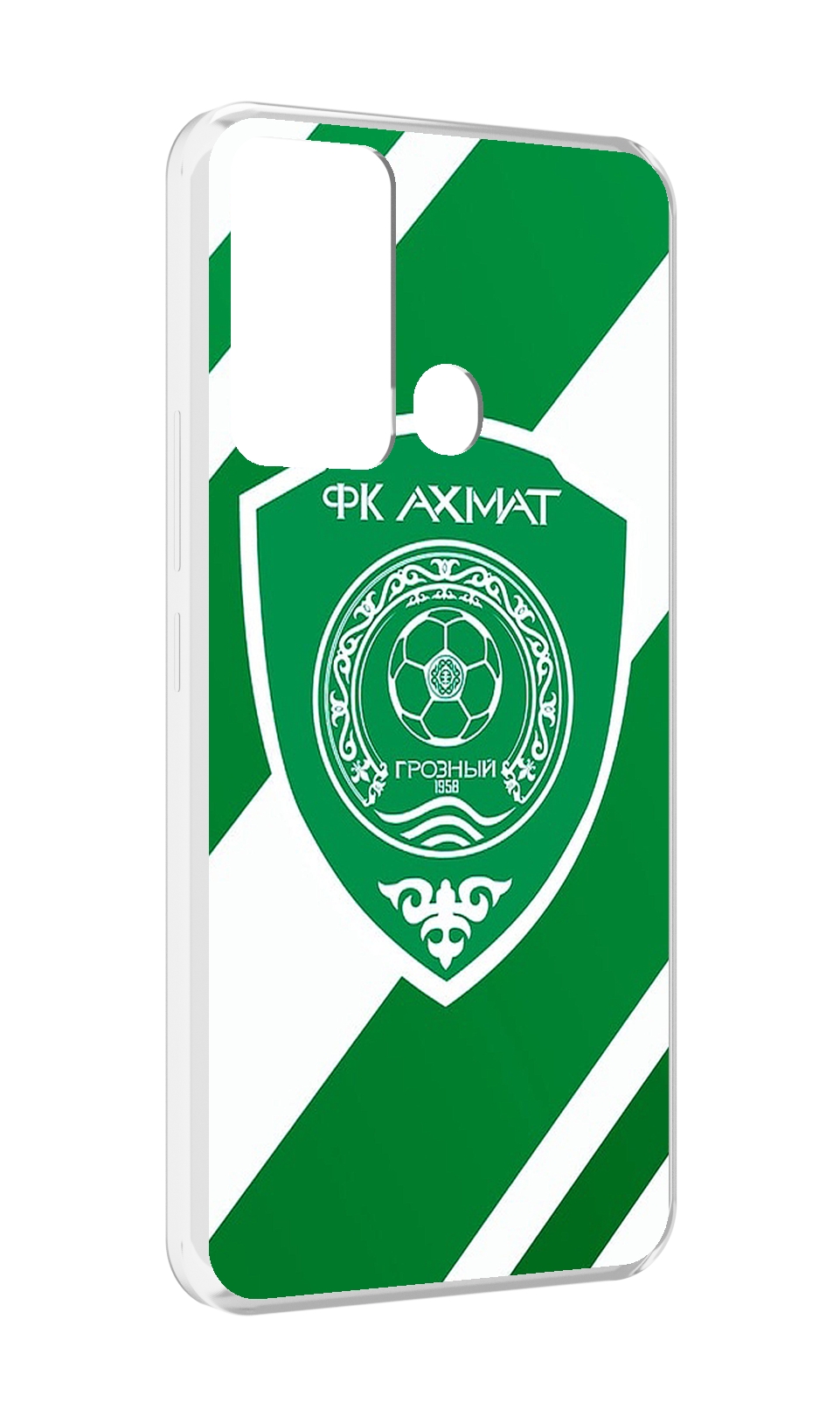 

Чехол MyPads фк ахмат грозныи мужской для Infinix Hot 12i, Прозрачный, Tocco