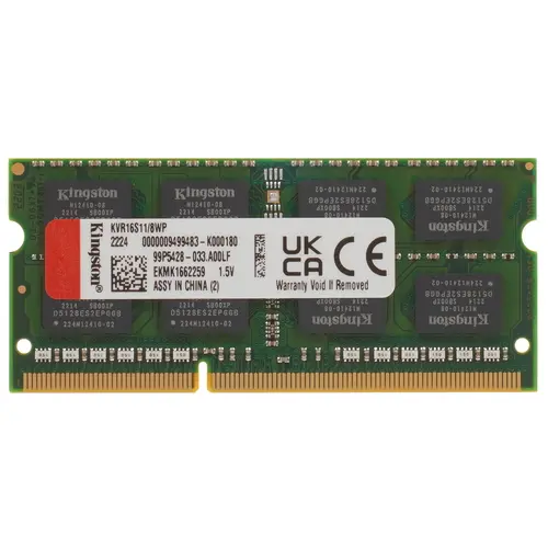 

Kingston KVR16S11/8WP Оперативная память