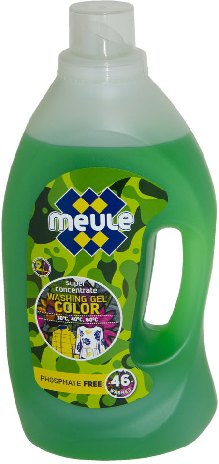 Гель для стирки Meule Phosphate free color 2л